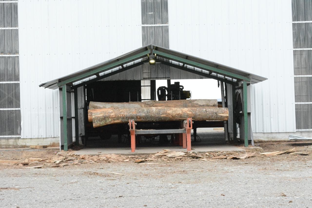 Operación de transformación de madera en Tierra del Fuego