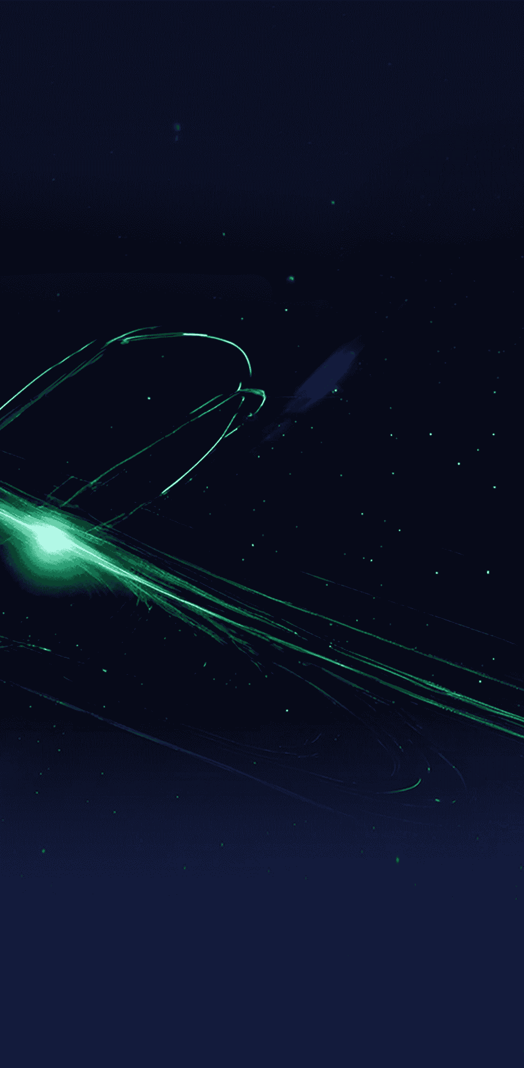 Fondo Quasar en el espacio